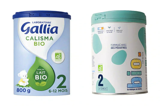 Gallia Calisma 2 Bio ou la marque en moins 2e âge : le comparatif