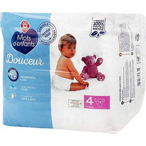 Couches Mots d'enfants Douceur